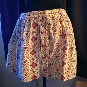 Forever 21 size S paisley mini skirt